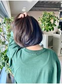 インナーカラー☆ブルーラベンダー