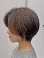 ビューナゴヤ 名駅(VIEW NAGOYA)&nbsp;前髪カタログ/イメチェンスタイル／ウェーブパーマ/こなれミディ