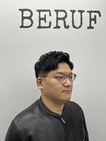 ベルーフ(BERUF)&nbsp;清潔感のある爽やかなアップバング×刈り上げショート！！