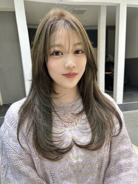 ロンドネートゥル 新潟(Lond naitre) 新潟／万代　ロングレイヤーオリーブベージュ