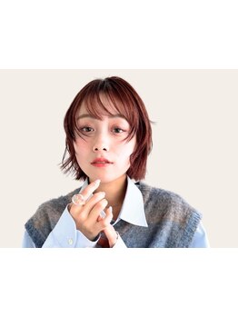 ブリーチなしカラー×ショート！計算された顔周りカットに定評あり[池袋/池袋駅/ブリーチなし/韓国/顔周り]