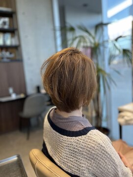 ラママ(Ra.Mama) ふんわり大人ショート/30代/40代