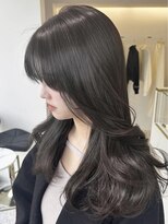 ラヴィ(Lavie)&nbsp;アッシュベージュ×顔周りレイヤー