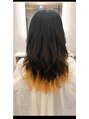 オーブ ヘアー シイラ 甲府昭和店(AUBE HAIR sheila) 裾カラーで日常に少しだけ遊び心を☆グラデーションカラー!!!