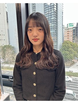 リアン バイ キートス(Lien by kiitos) 顔まわりカット/ロング