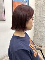 イースエモーション(ease et motion)&nbsp;【天神.大名.今泉】ファッションのアクセントレッドブラウン