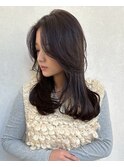 セミディ×艶髪！ヘルシーレイヤーカットが似合う大人ヘア