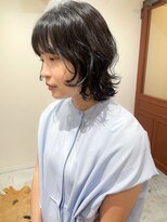 プフ 伏見(puf)&nbsp;[puf 伏見/丸の内/栄/名古屋]ボブウルフパーマ★鳥山