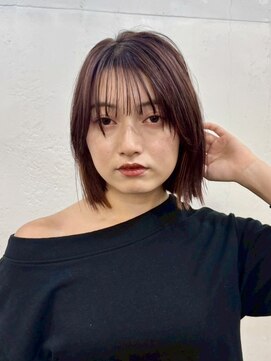 ファルベ(Farbe) ミディアムヘア/暗めカラー/グランマッシュ/デザインカラー