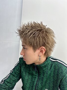 メンズサロン キング 枚方店(Men’s salon K!ng) 波巻きツイストスパイラルパーマ/フェザーパーマ/眉毛/メンズ