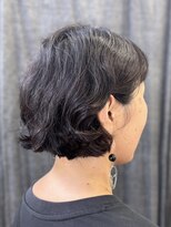 サンひまわり 高来店&nbsp;クセ毛を活かしたボブスタイル