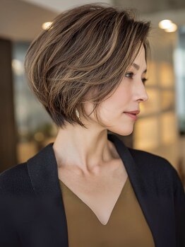 【半個室/白髪ぼかしカラー専門】毎月の白髪染めをやめたい方必見!通うたび若々しい綺麗な髪へと導きます♪