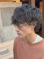 モアムー(Moremuu)&nbsp;【長尾】メンズスパイラルパーマ