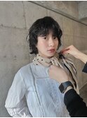 ニュアンスボブーパーマ　ゆるパーマ