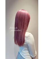 ユウヘアー 石川橋店(U Hair)&nbsp;ダブルカラーで作るピンクヘア♪♪