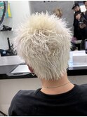 スパイキーショート　ホワイト