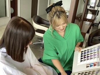 髪質改善 UNIKUON 金沢香林坊【髪質改善カラー×髪質改善縮毛矯正】【1月~(予定)】の写真/女性スタイリストならではの目線と細やかな提案が嬉しい◎髪質改善サロン!《金沢/香林坊》