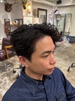 メゾンフォーメン 心斎橋店(Maison for men)&nbsp;ハーフバック/メンズパーマ/ビジネススタイル