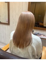 ミュミュ(mu-mu)&nbsp;ベージュカラーイメチェン