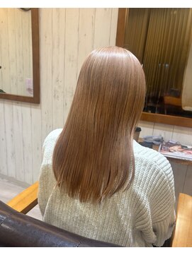 ミュミュ(mu-mu) ベージュカラーイメチェン
