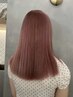 【何度でも☆】カット+ダブルカラー+3stepトリートメント ¥25000