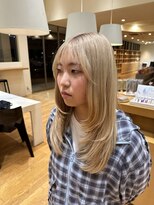 サラ 山口店(SARA)&nbsp;透明感ミルクティー×ザクザクレイヤー