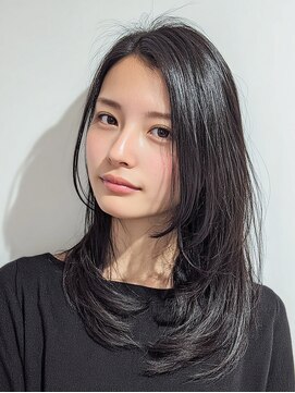 ロディーナ 大口 新子安(rodina) イメチェン/ピンクベージュ/アンブレラカラー/前髪/大口子安白楽