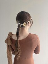 ゴットフロー(GOTTO FLOW)&nbsp;ローポニー/編みおろし/タイトヘア/フィンガーエイト