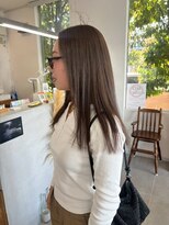 O&nbsp;似合わせカットモテ髪グレージュカラートリートメント冬ヘア