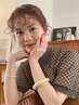 平日限定☆《学割U24》顔まわりカット＋カラー　￥7000