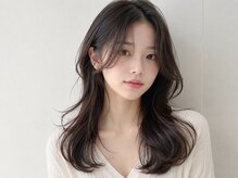 韓国ヘアには欠かせない似合わせ前髪カット、顔まわりカット◆