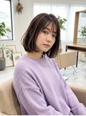 【静岡エリア】ナチュラルブラウン×くびれショートボブ