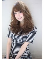 マリアバイアフロート(Maria by AFLOAT) 【重山】3Dカラージグザグバングミニマムボブノットヘア30.40代