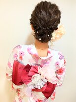 エルパティオ(EL PATIO)&nbsp;浴衣 上品ツイストアレンジ