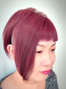 エル(Ailes) ブリーチ後パイモアカラー