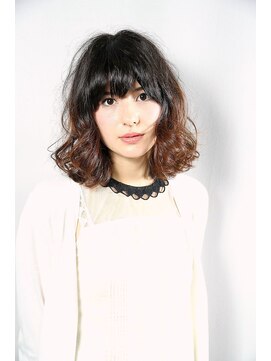 デザイアー 下高井戸店(desire) アクセントカラーボブ　スタイル　【desire下高井戸】