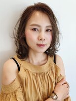 エルサロン 大阪店(ELLE salon) グレージュ×大人女子ＳＴＹＬＥ/前川　由紀子