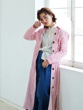 ラプト ビズ 学園前(RAPT bis) オシャレな絶妙ウェーブボブvol.2