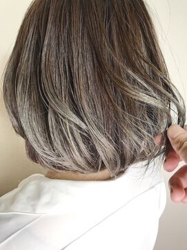 イースタイル 桂店(e-style) グラデーションのボブスタイル  お客様スナップ写真