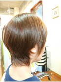 スタイリング楽々＾＾小顔ショートレイヤ