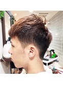 メンズショートレイヤー