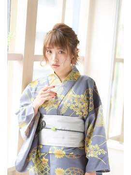 マーブルトウキョウネオリーブ(marbles tokyo neolive) 《MARBLES/三茶》浴衣着付け☆夏祭り☆編み込みアレンジ