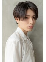 ケアリー 武蔵小杉(Carelly)&nbsp;フェザーバングカーキグレージュ大人かわいいマッシュショート