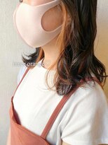 プラグ バイ ネオリーブ(plug by neolive)&nbsp;イヤリングカラー♪オレンジインナー♪♪