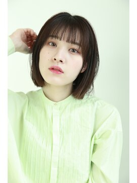 エクリボンヌ(equri bonne) ぱっつりボブ