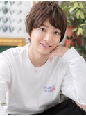 マット質感で優し気サイドパートショートc5浦和20代30代40代