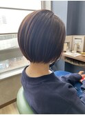 スタイリング剤だけできまる〇ショートボブ