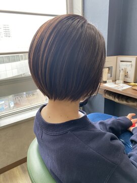 イロバイルポポル(iro...by rupopolu) スタイリング剤だけできまる〇ショートボブ