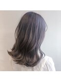 切りっぱなしセミロング♪