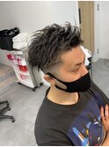 アップバングショート